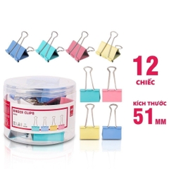 Kẹp bướm Deli đa kích thước