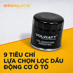 9 Tiêu chí lựa chọn lọc dầu động cơ ô tô