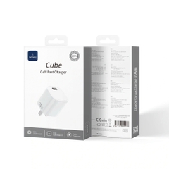 Củ sạc nhanh WiWU 20W Cube GaN 1C