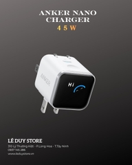 Anker Nano Charger (45W, Smart Display, 180° Foldable)