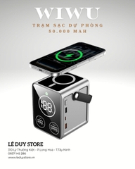 TRẠM SẠC DỰ PHÒNG WIWU PS300 50.000mAh
