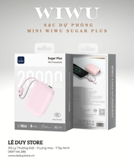SẠC DỰ PHÒNG MINI WiWU SUGAR PLUS