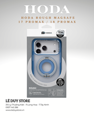 Ốp lưng HODA Rough ( Blue ) MagSafe – Vòng xoay 360°