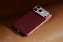 PITAKA Burgundy iPhone 18 Pro Max Summa Case
