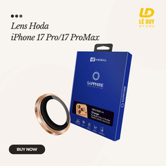 Lens bảo vệ Camera Hoda Sapphire iPhone 17 Pro / 17 Pro Max