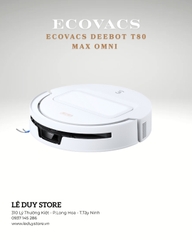 Robot hút bụi lau nhà Ecovacs Deebot T80 Max Omni