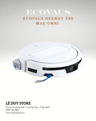 Robot hút bụi lau nhà Ecovacs Deebot T80 Max Omni