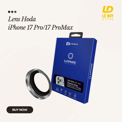 Lens bảo vệ Camera Hoda Sapphire iPhone 17 Pro / 17 Pro Max