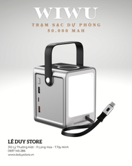 TRẠM SẠC DỰ PHÒNG WIWU PS300 50.000mAh