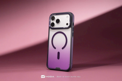 Ốp MultiColor iPhone 17 Pro Max | Tím | hoda®