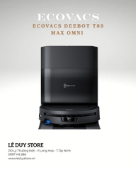 Robot hút bụi lau nhà Ecovacs Deebot T80 Max Omni
