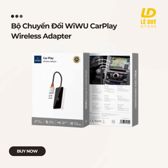 Bộ Chuyển Đổi WiWU CarPlay Wireless Adapter Cho Xe Hơi