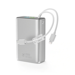 WIWU POWER PLUS 20.000mAh – PIN KHỦNG, SẠC CỰC NHANH!