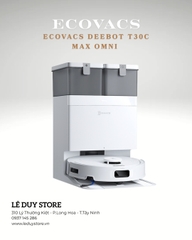 Robot hút bụi lau nhà Ecovacs Deebot T30C Max Omni
