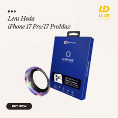Lens bảo vệ Camera Hoda Sapphire iPhone 17 Pro / 17 Pro Max