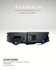 Robot hút bụi lau nhà Ecovacs DEEBOT X12 OmniCyclone