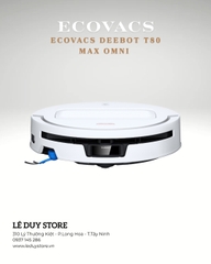 Robot hút bụi lau nhà Ecovacs Deebot T80 Max Omni