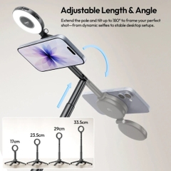 Gậy Selfie mini từ tính Ulanzi MT71 Chính Hãng