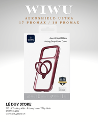 Ốp WIWU AeroShield Ultra iPhone ( Cherry ) 17ProMax/18ProMax