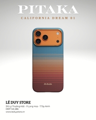 Ốp lưng iPhone 17 Pro Max - PITAKA California Dream 01