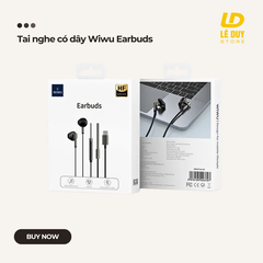 Tai nghe có dây Wiwu Earbuds ( Port Type C )