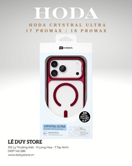 Ốp HODA Crystal Ultra iPhone 17 ProMax/18 ProMax