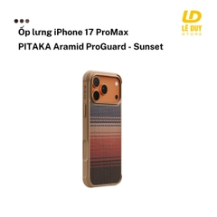 iPhone 17 ProMax - PITAKA Aramid ProGuard - Sunset