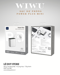 PIN DỰ PHÒNG WIWU POWER PLUS 10.000 mAh