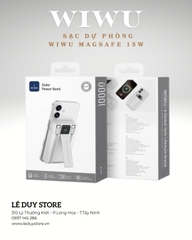 PIN DỰ PHÒNG WIWU MAGSAFE 15W | 10.000 mah