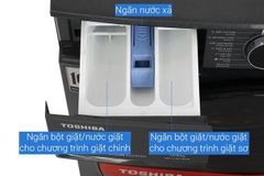 Máy giặt sấy Toshiba Inverter giặt 13 kg - sấy 8 kg