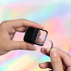 Kính cường lực Apple Watch Kuzoom cho tất cả series 1, 2, 3, 4, 5, 6, 7, 8, 9, SE, Ultra... (với 4 kích thước là 38mm, 40mm, 41mm, 42mm, 44mm, 45mm, 49mm)
