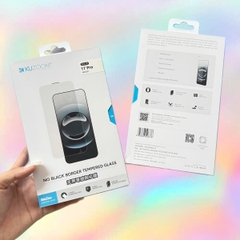 Kính cường lực trong suốt không viền đen và che bụi màn loa Kuzoom cho tất cả dòng iphone (Hàng chính hãng)