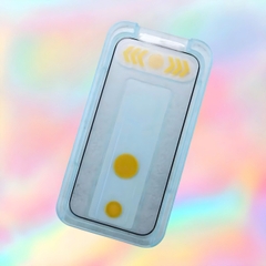 Kính cường lực Kuzoom khung tự dán trong suốt và chống nhìn trộm dành cho tất cả dòng điện iPhone