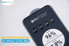 Kính Cường Lực Trong Kuzoom Chống Trầy 9H, Chống Chói, Chống Vân Tay Cho iPhone 17 Series