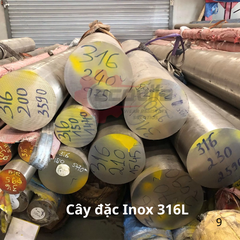 Cây đặc inox 316L