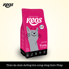 Hạt Keos cho mèo mọi lứa tuổi vị cá ngừ 1.5kg