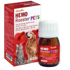 Viên uống Hemo Rooster Pets bổ máu, vitamin cho chó mèo