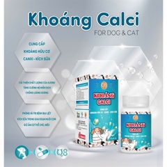 Viên khoáng Canxi cho chó mèo Q8 - 60 viên