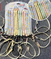 Dây dắt họa tiết kèm vòng cổ 1.0