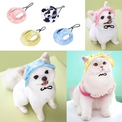 Mũ chong chóng tre cho chó mèo