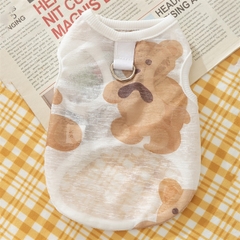 Áo Mùa Hè Mỏng Hình Gấu