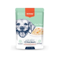 Pate Wanpy Super Premium 100g cho chó - Nhiều vị