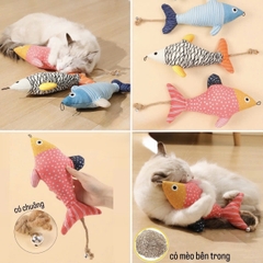 Cá bông kèm dây thừng