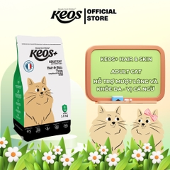 Hạt Keos cho mèo trưởng thành mượt lông khoẻ da vị Cá Ngừ 1.5kg