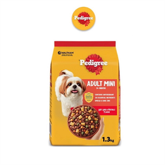 Pedigree Adult Mini Bò, Cừu & Rau Củ 1,3kg