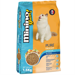 Minino Yum cho mèo hương vị hải sản gói 350g