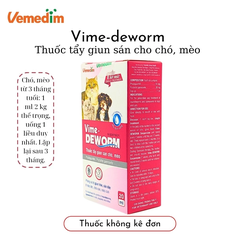 Xổ giun Vime - Deworm