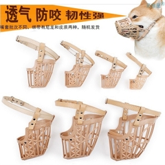 Bộ rọ mõm nhựa - Cho chó từ 3 - 30Kg ( Chóp mũi từ 3.5- 9.5cm)