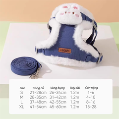 Yếm Dắt Thỏ Xanh