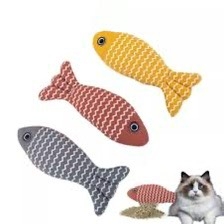 Đồ chơi cá bông cỏ Catnip